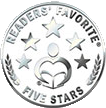 5-star silver award from readers favourites